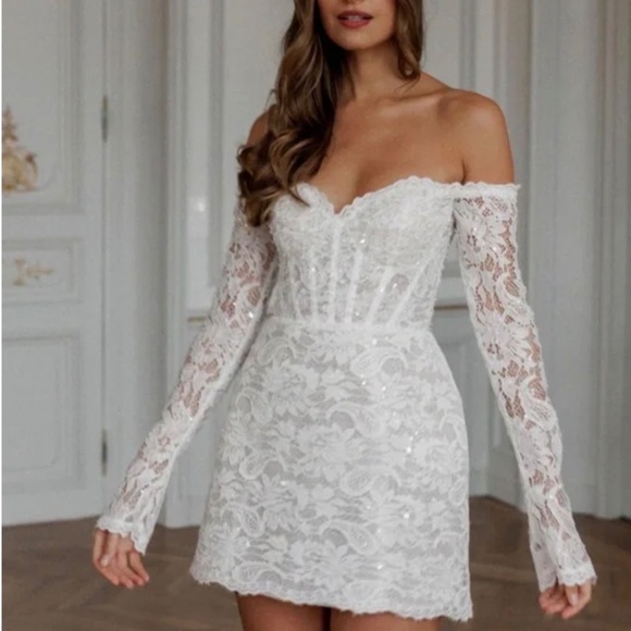 Rosie Etienne Anna bridal dress size 8 - Picture 1 of 6